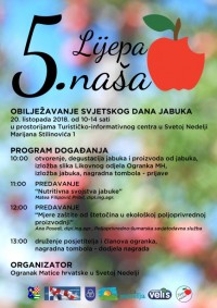 lijepa nasa jabuka 2018 plakat